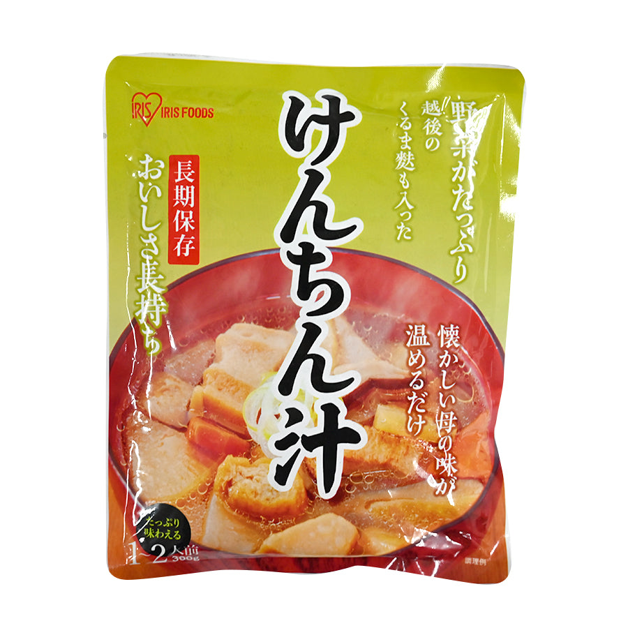レトルト けんちん汁 300g （1人前） 惣菜 非常食 保存食 – 自然派