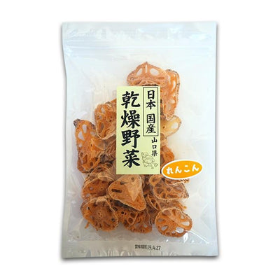 乾燥 れんこん（蓮根）60ｇ　 国産 山口県産乾燥野菜 - 自然派ストア Sakura