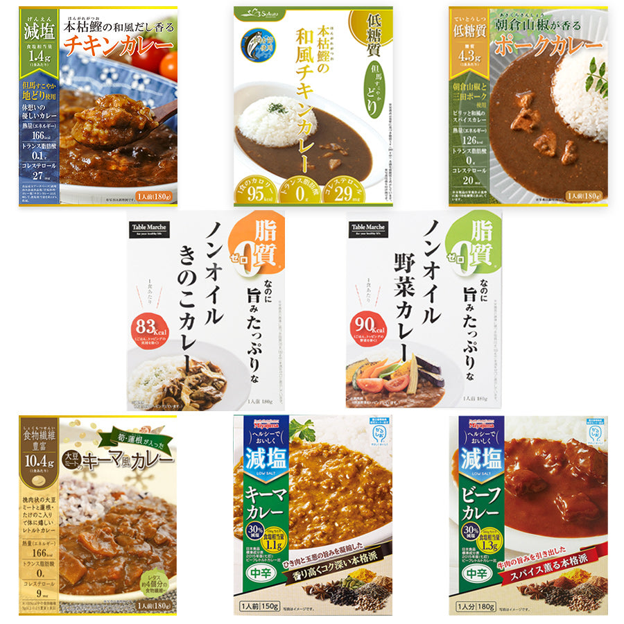 カラダ思いのレトルトカレー 8種類セット – 自然派ストアSakura本店