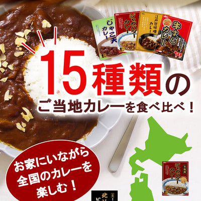 レトルト カレー ご当地 日本全国 15種類 詰め合わせセット アソート グルメ 名物カレー