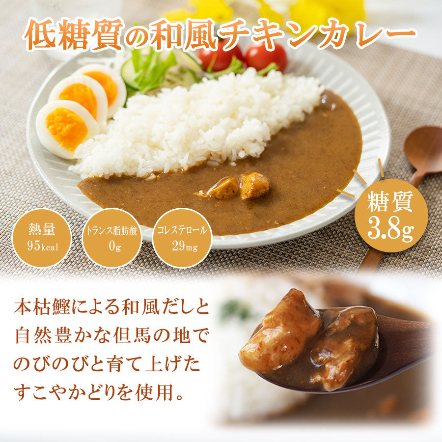 糖質制限を応援 低糖質の和風カレー2種類計12食 セット – 自然派