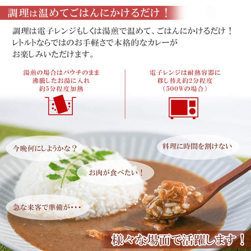 ご当地 日本全国 お肉のレトルトカレー 10種類詰め合わせセット