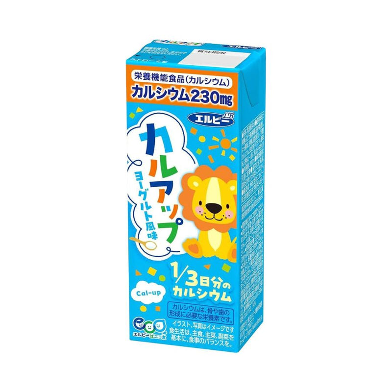 (紙パック ジュース) カルアップ（ヨーグルト風味）２００mlX１２本入り（ソフトドリンク・清涼飲料水）