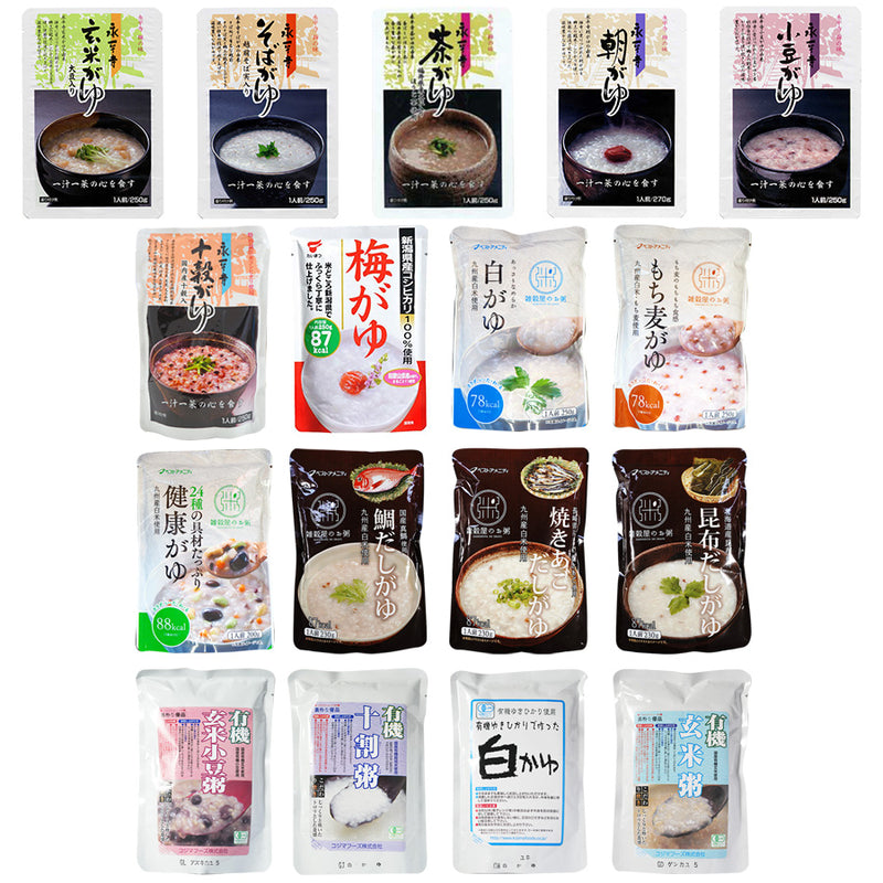 体思いの優しい味わい レトルトおかゆ 17種類詰め合わせセット 常温保存 無添加