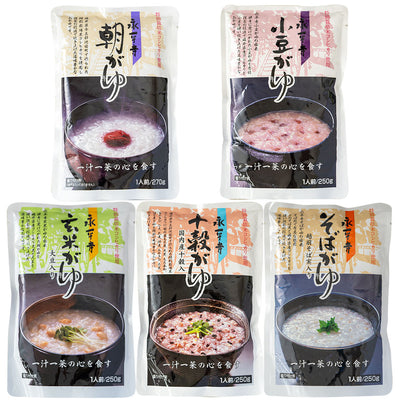 レトルト おかゆ 永平寺 5種類10食 詰め合わせ セット