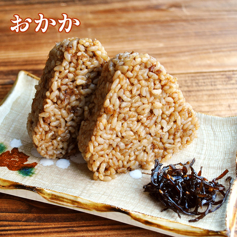 おにぎり　有機　発芽玄米　自然派ストアSakura本店　90ｇ×2個　レトルトご飯　（おかか）　–