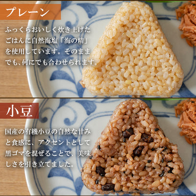 有機 発芽玄米 おにぎり レトルトご飯 5種10食セット