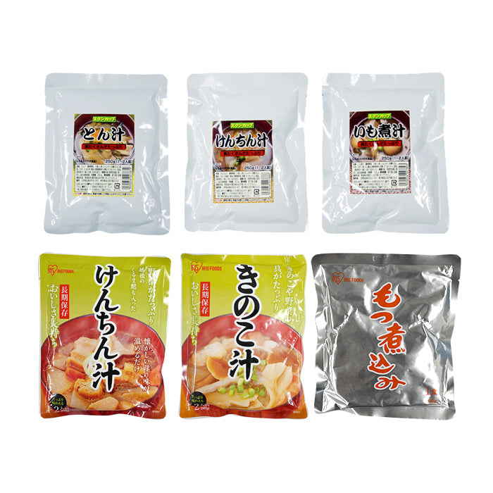 レトルト 常温保存 あったか具沢山汁 6種12食セット