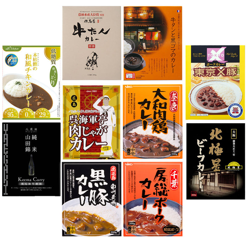 ご当地レトルト肉系カレー10種類セット(2)