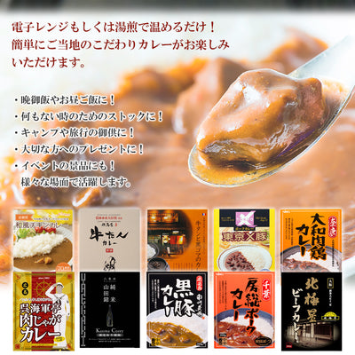 ご当地レトルト肉系カレー10種類セット(2)