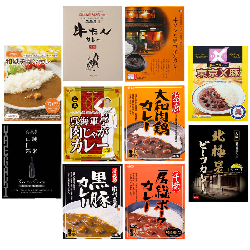 ご当地レトルト肉系カレー10種類セット(2)