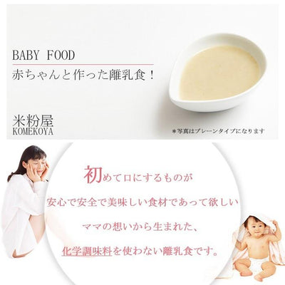 米粉の離乳食ベビーフード 人参100ｇ　5ヶ月頃から　無添加　ノンアレル ギー - 自然派ストア Sakura