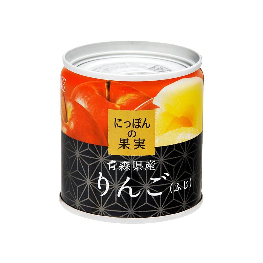 缶詰 にっぽんの果実 青森県産 りんご(ふじ) 195g(2号缶) – 自然派