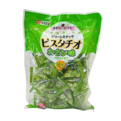 グリーン スナック ピスタチオ わさび味 240ｇ　（お菓子 おやつ おつまみ） - 自然派ストア Sakura