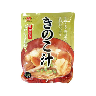 レトルト きのこ汁280g （1人前）レトルトみそ汁 惣菜　非常食・保存食 - 自然派ストア Sakura