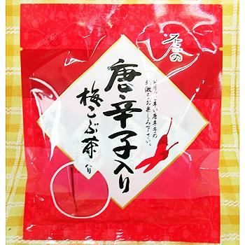 (限定) 不二の唐辛子入り梅こぶ茶 （スティック2gX10包）X10袋セット - 自然派ストア Sakura