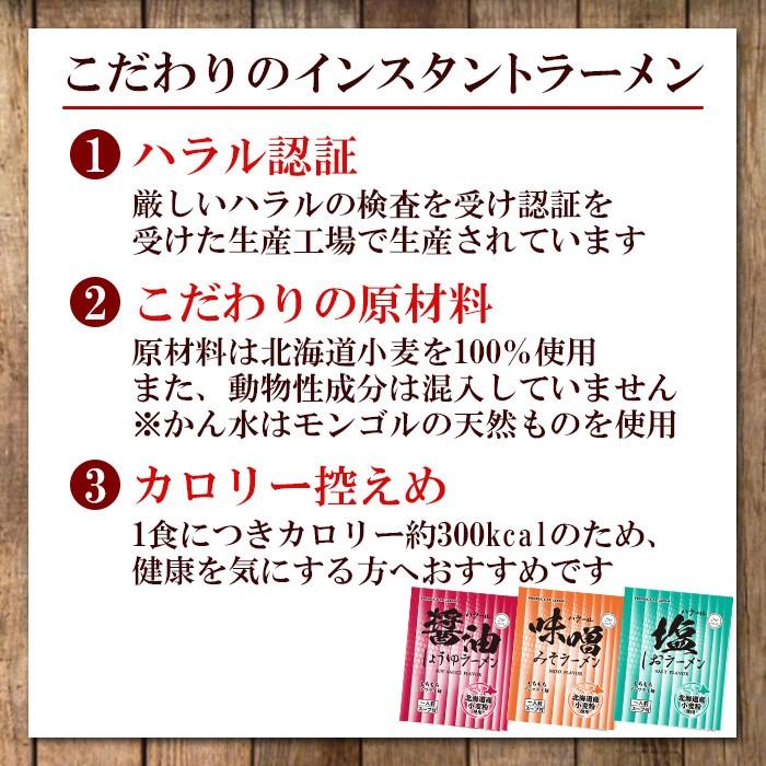ハラル認定 ノンフライ麺インスタントラーメン 3種15食詰め合わせセット 国産 HALAL RAMEN - 自然派ストア Sakura
