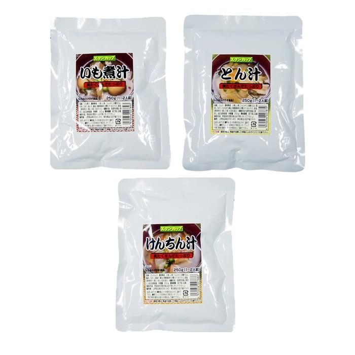 無添加 レトルト おかず 惣菜 具だくさんお汁 3種9食セット – 自然派