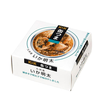 缶つま 缶詰め 九州産いか明太45ｇ K＆K国分 惣菜 おつまみ - 自然派ストア Sakura