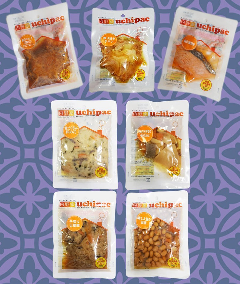 レトルト食品惣菜 7種類21食詰め合わせセット　無添加　常温保存　uchipac 　ウチパク ロングライフ　非常食 - 自然派ストア Sakura
