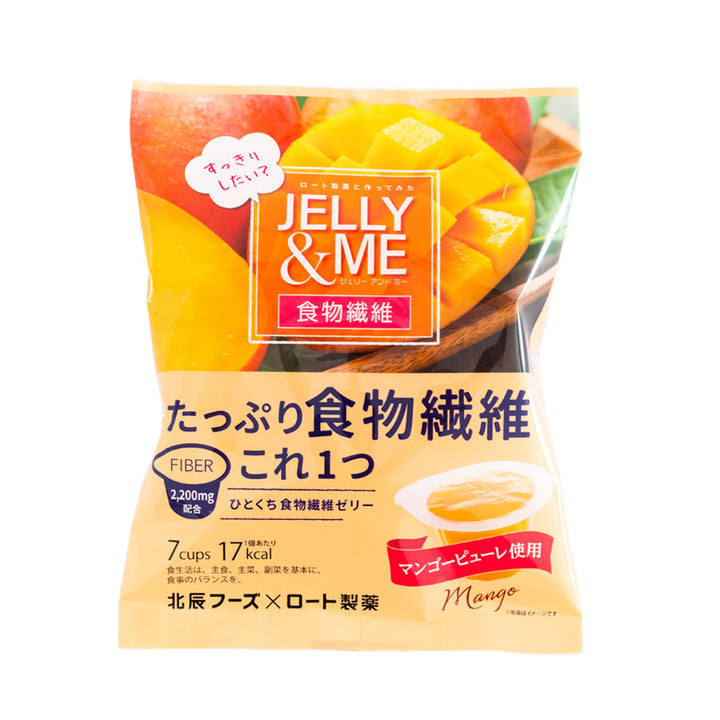 摘果マンゴー3/17① JELLY&ME 食物繊維 マンゴーゼリー 21g×7個入 – 九州屋plus+